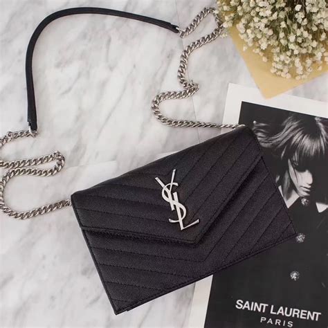 ysl black silver hardware|Black Hardware .